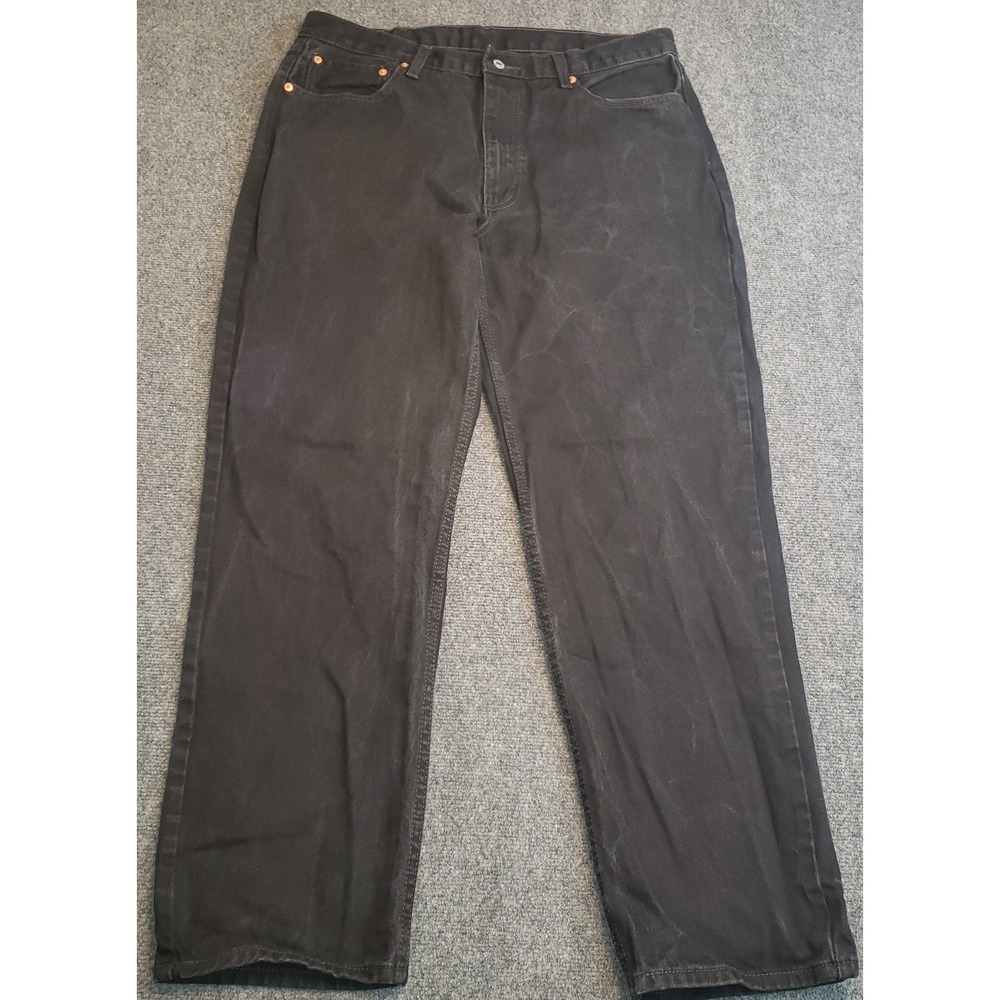 Levis 550 Denim Jeans Mens Size‎ 38x34 Black